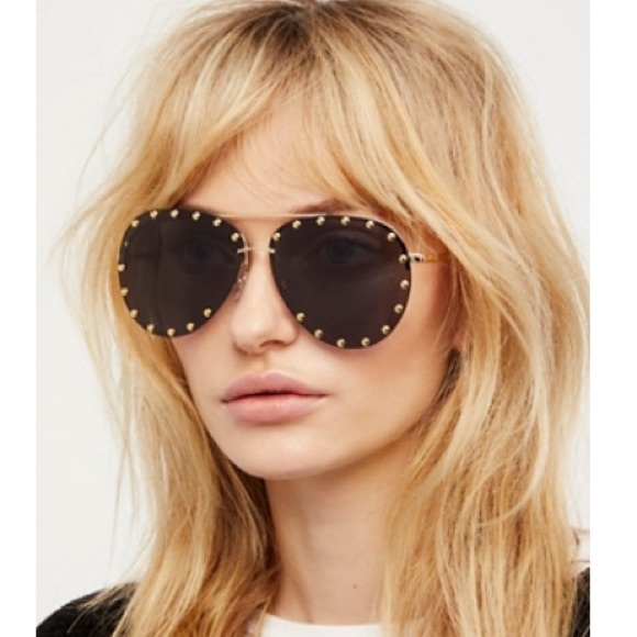 Free People Accessories - Star Struck Studded Aviator